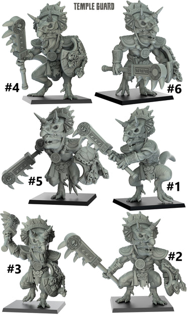 Saurian Temple Guard Bundle